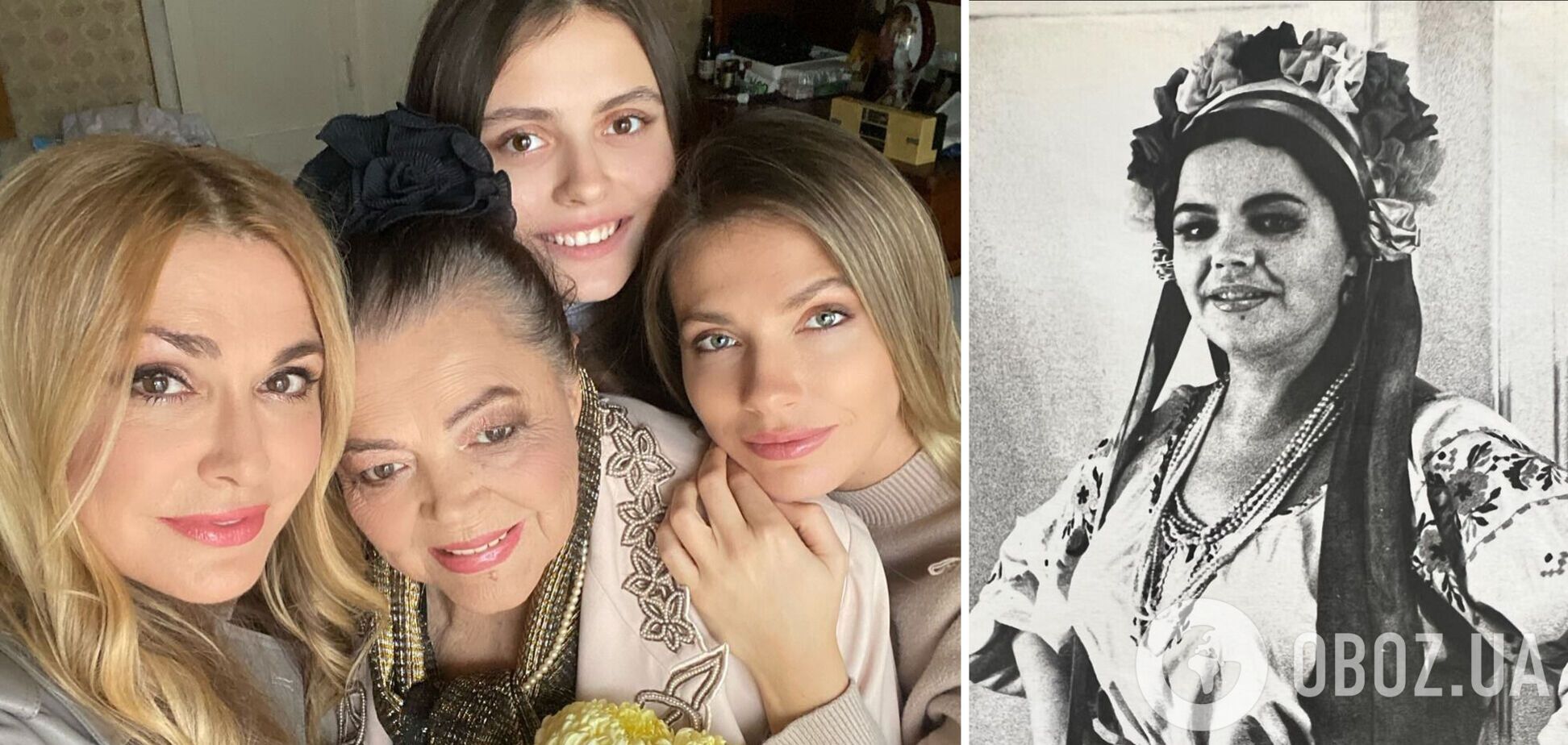 'Красоту передала дочерям': Ольга Сумская показала архивные фото своей мамы-актрисы, умершей в разгар вторжения России