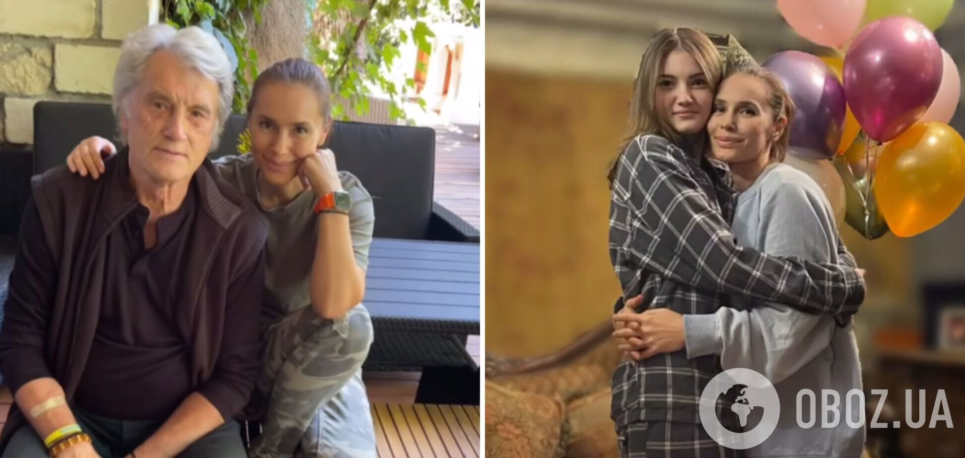 С горящим тортом в кругу семьи: 15-летняя внучка Виктора Ющенко отпраздновала день рождения. Фото