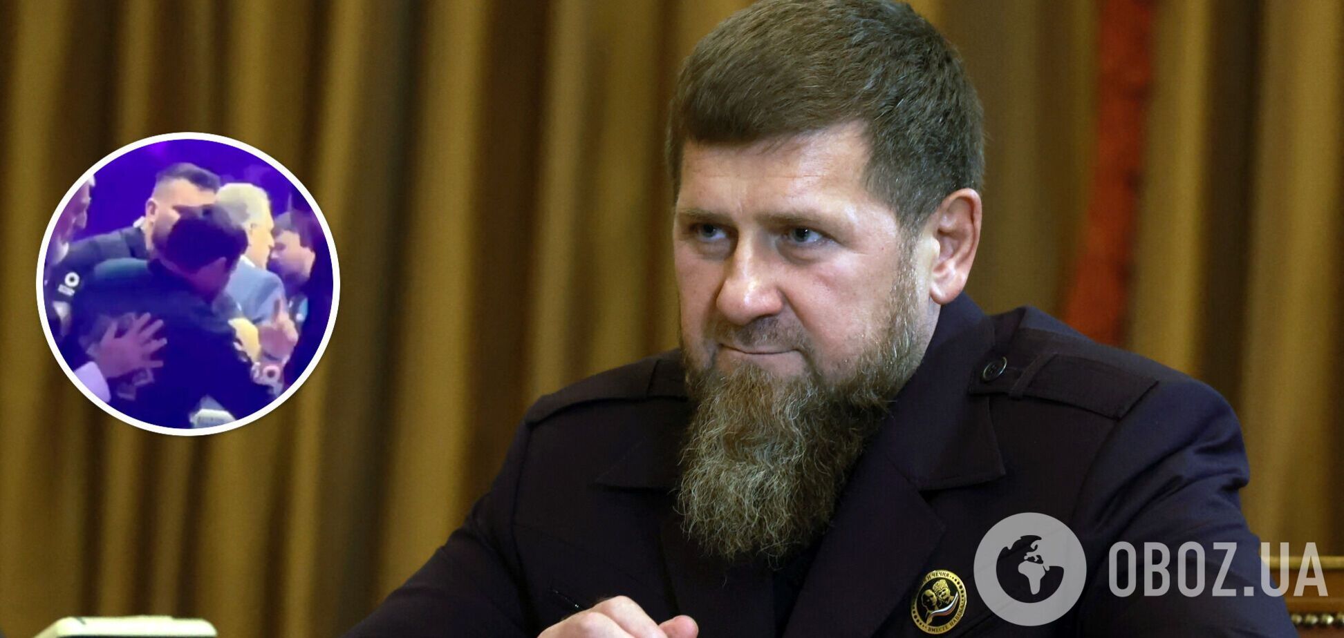 Рамзана Кадырова унизили во время чемпионского бокса в Саудовской Аравии. Видео