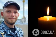 Почти два года считался пропавшим без вести: в Черкассах простились со старшим матросом Антоном Колесниковым. Фото