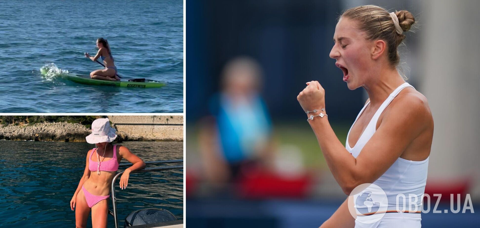 Лучшая теннисистка Украины надела откровенное бикини в Монако и поразила Instagram. Фотофакт