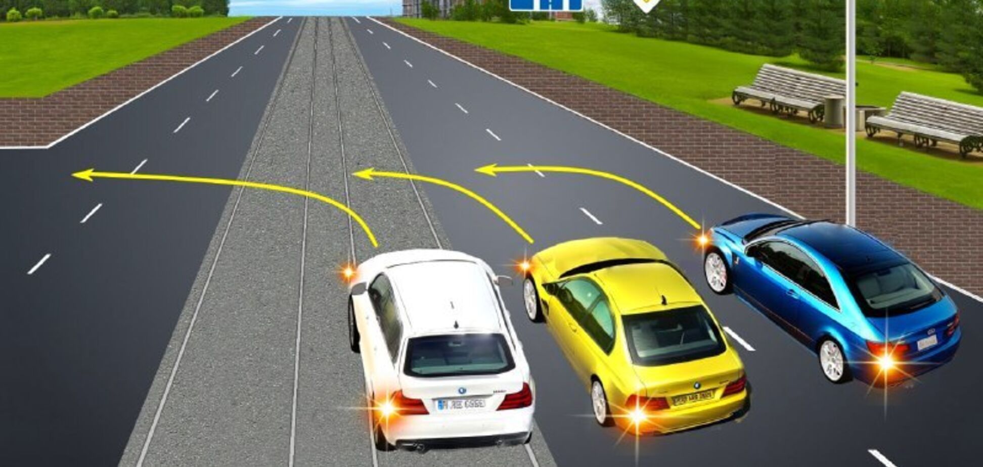 Хто з водіїв порушує правила: завдання на знання ПДР