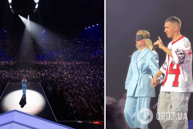 Певицу KOLA на концерте во Дворце спорта трогательно поздравили с днем рождения и довели до слез: какое желание она загадала