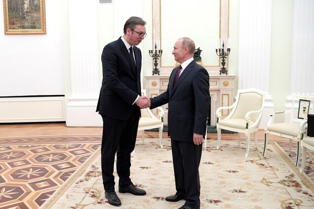Вучич і Путін