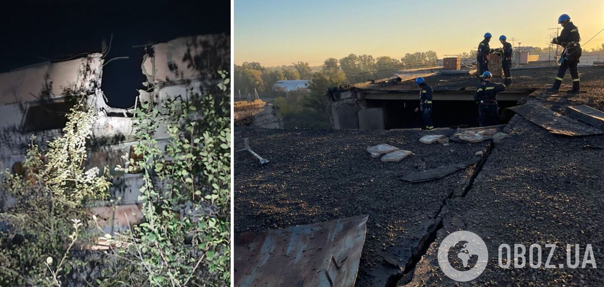 Пошкоджено будинки та сталось кілька пожеж: у КОВА розповіли про наслідки російської атаки на Київщину. Фото та відео