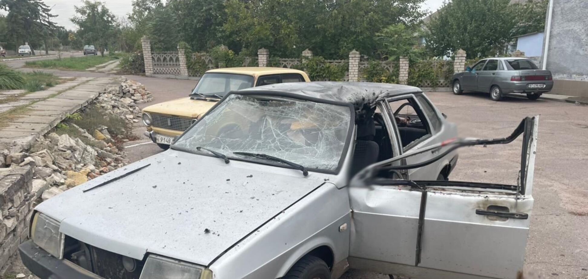 Окупанти атакували Херсонщину, є постраждалі. Фото