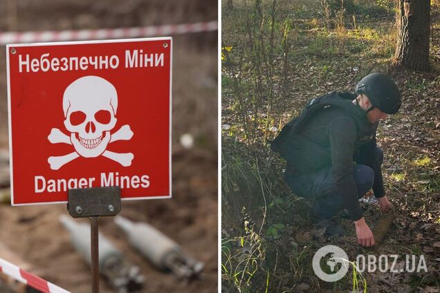 Під Києвом чоловік під час прогулянки в лісі знайшов вибухонебезпечний предмет. Фото і подробиці