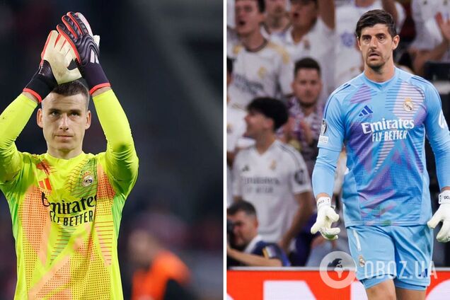 Тренеру 'Реала' пришлось изменить решение по вратарю сборной Украины