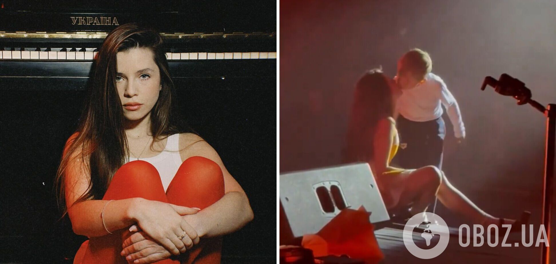 'Это педофилия': Кристина Соловий попала в громкий скандал из-за поцелуя ребенка на концерте. Видео