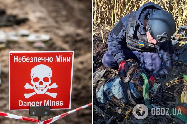 В Киевской области посреди поля нашли боевую часть 'Шахеда'. Подробности и фото