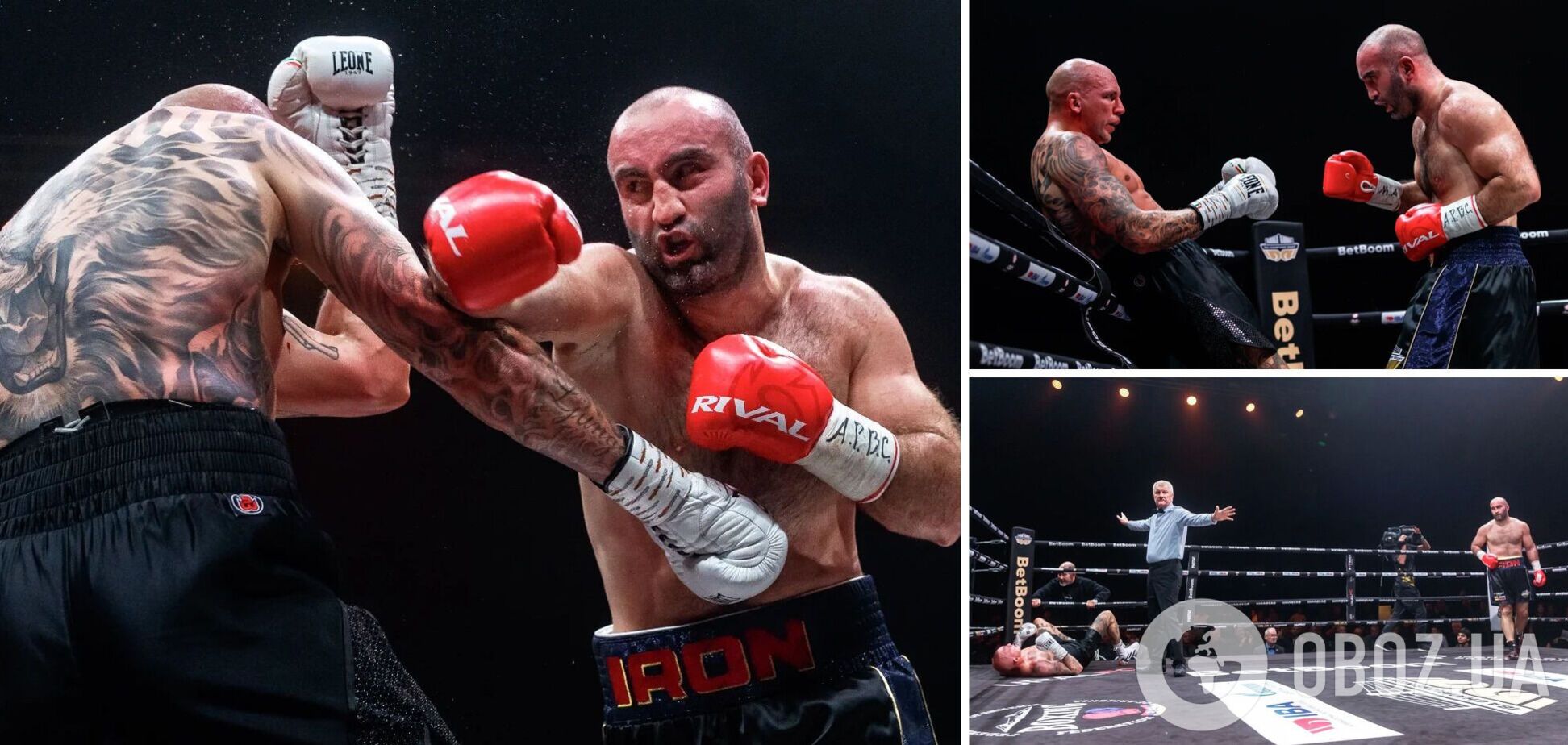 Гассієв, якого бив Усик, одним ударом нокаутував непереможного гіганта. Відео