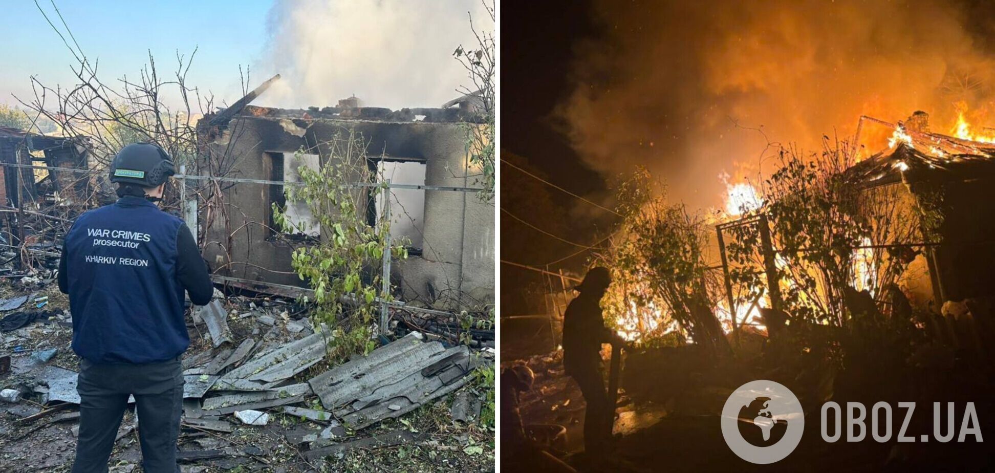 Оккупанты утром ударили по пригороду Харькова: пострадали три человека. Фото и видео