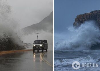 Тайвань накрив потужний тайфун: у країні оголосили вихідний день і скасували всі авіарейси. Фото