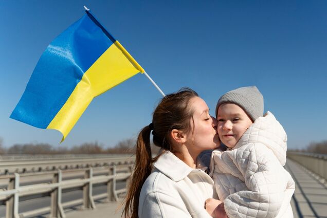 Ілюстрація - біженці з України