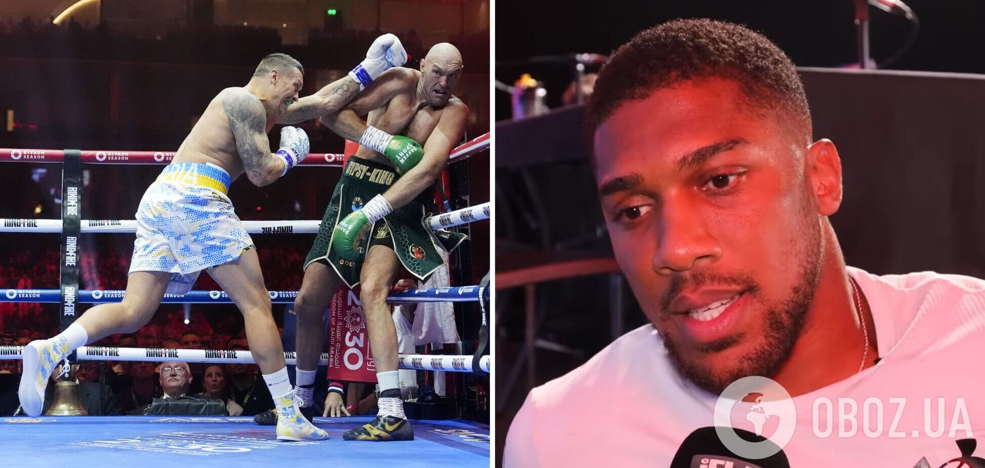 'Я говорил это с 2023 года': Джошуа ответил на вопрос, сможет ли Фьюри взять реванш у Усика