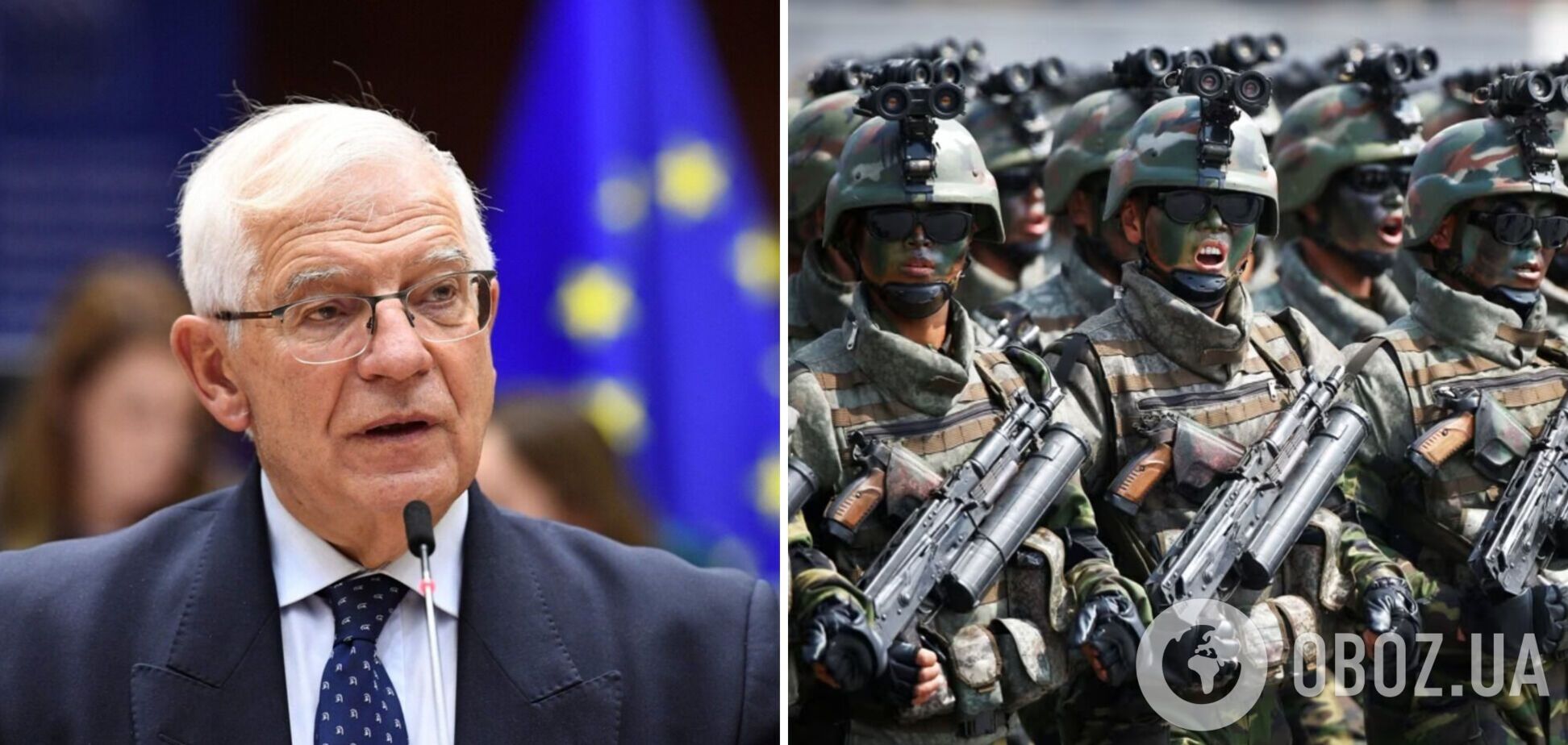 'Европейская разведка подтвердила': Боррель заявил о присутствии в России нескольких тысяч военных из КНДР