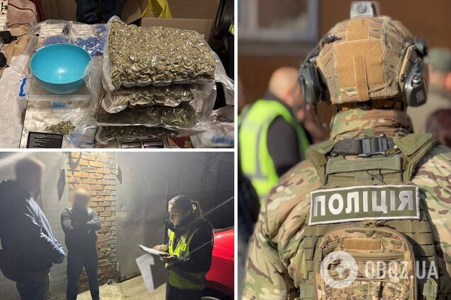 Відправляв 'товар' у посилках з продуктами: у Києві в чоловіка вилучили 6 кг канабісу на 1,5 млн грн. Фото