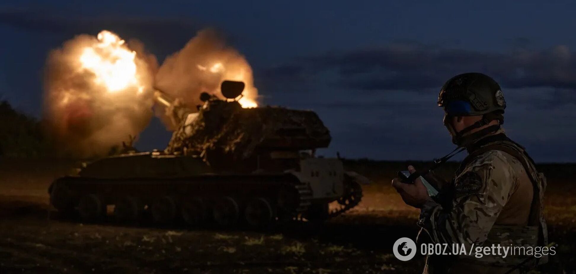 На некоторых участках враг продвигается вперед