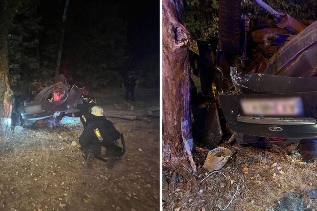 У Харкові в ДТП загинули двоє чоловіків: є поранені. Фото з місця