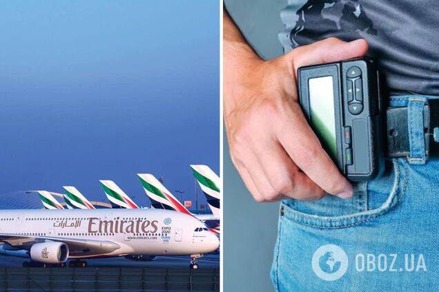 Дубайська авіакомпанія Emirates Airlines заборонила пейджери та рації на своїх рейсах