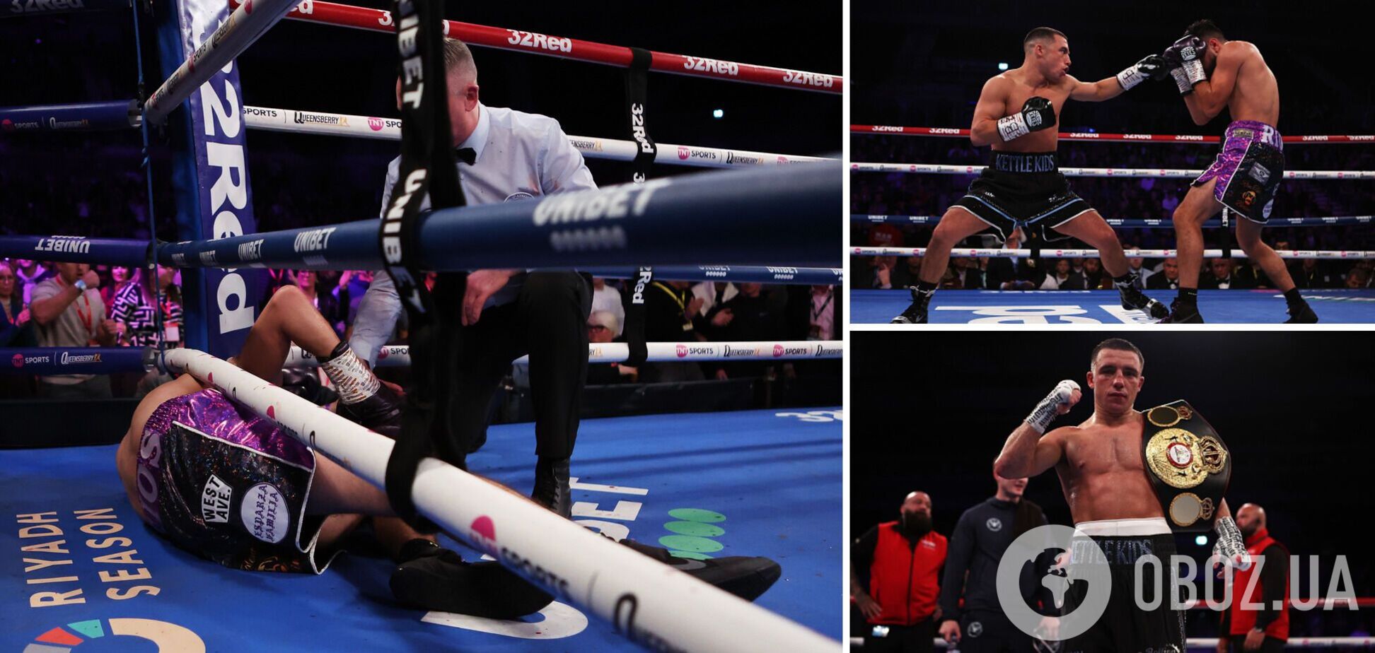 Непереможний чемпіон нокаутом викинув суперника за канати. Відео