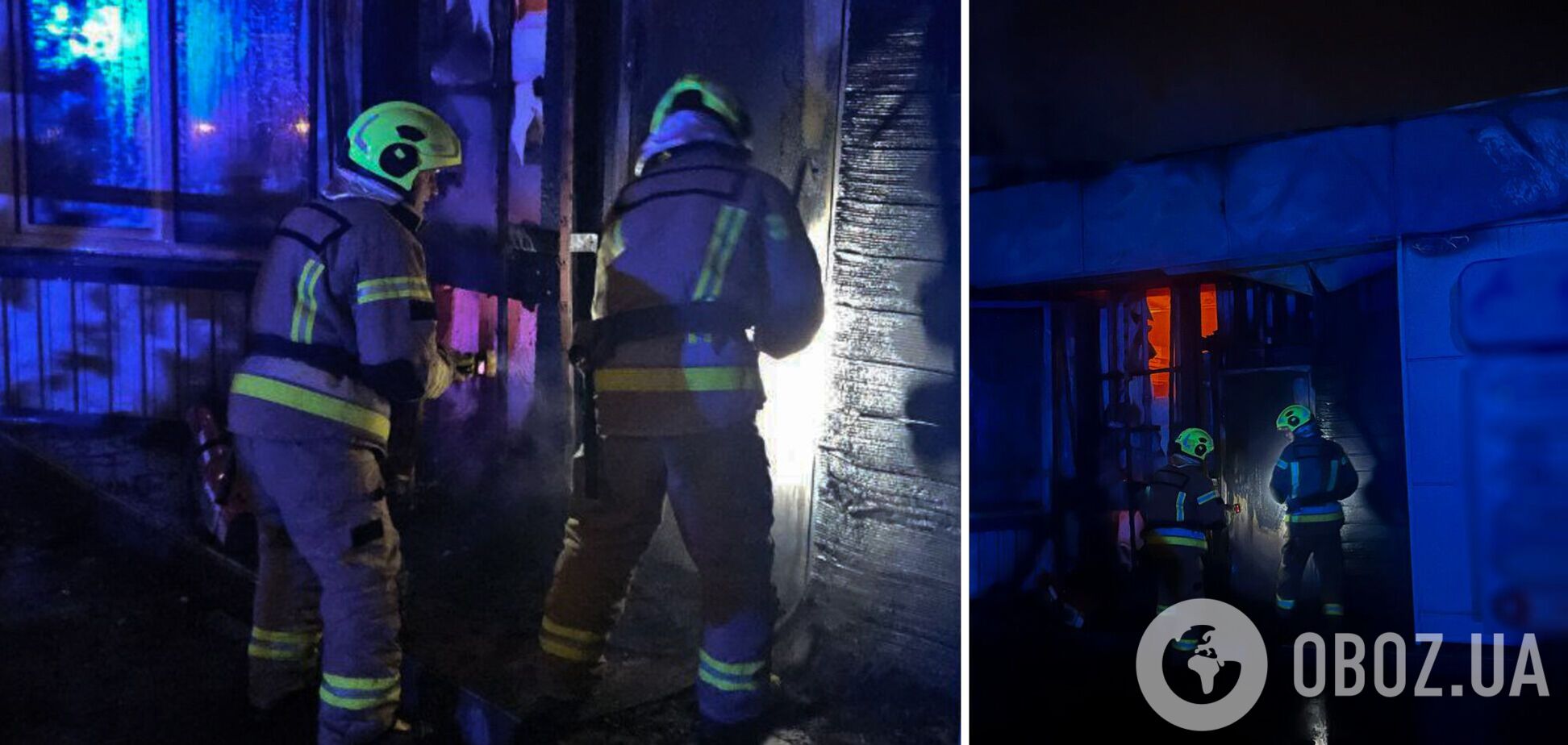 В Киеве на Подоле произошел пожар на СТО. Подробности и фото