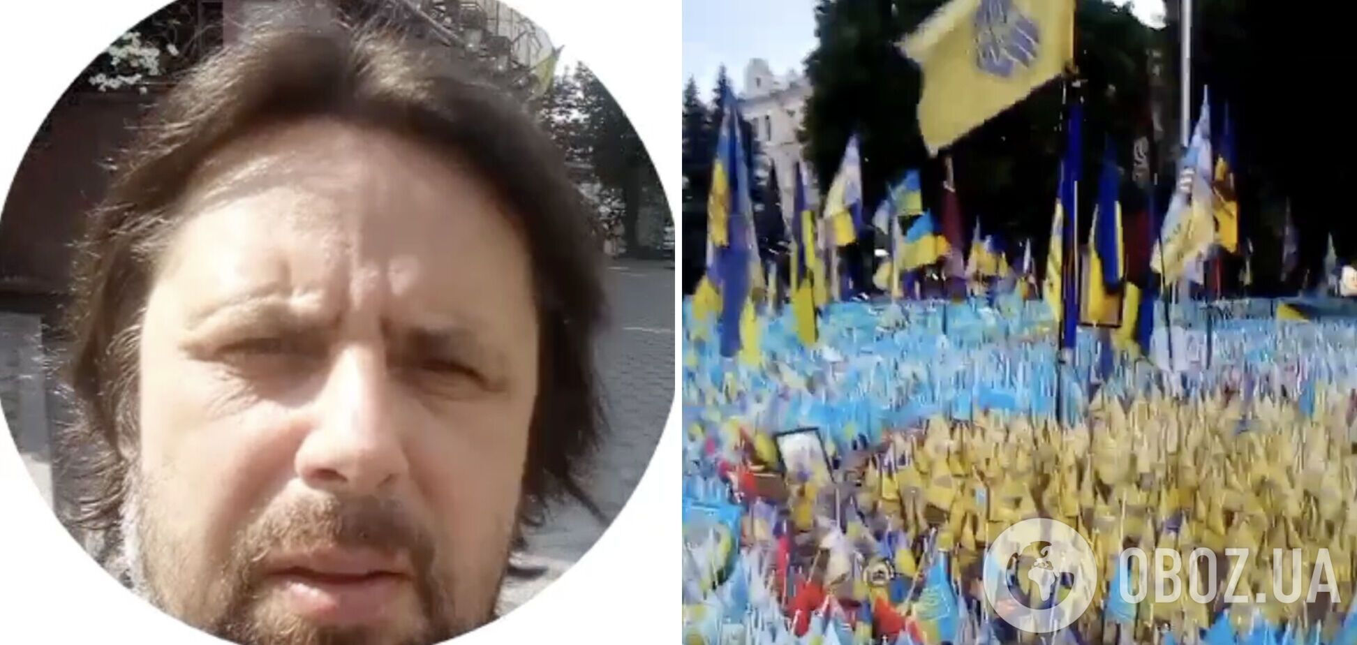 'Готовий поряд лягти?' У Києві невідомий познущався з алеї пам'яті загиблих героїв. Відео 18+