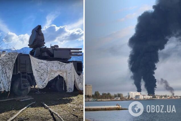 Територію нафтобази у Феодосії прикривала система ППО, аналогічна розміщеній біля резиденції Путіна. Супутникові фото