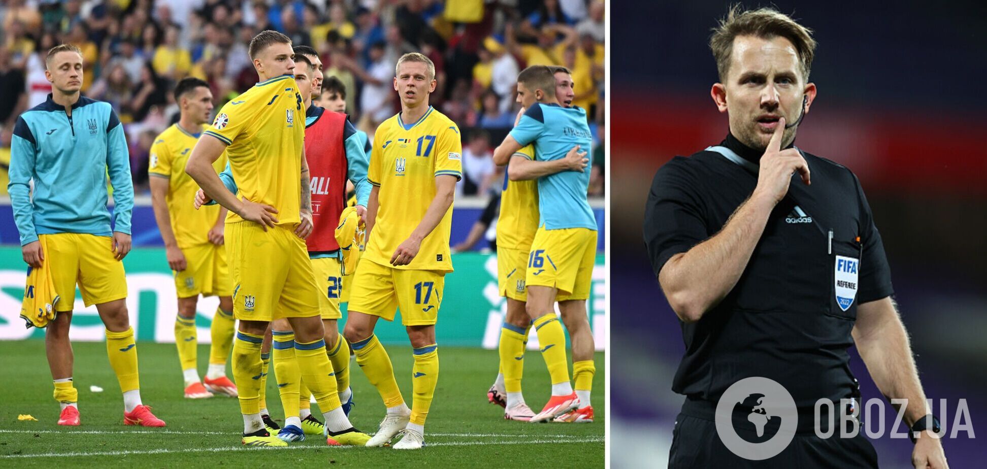 Сборную Украины по футболу в Лиге наций будет судить участковый полицейский