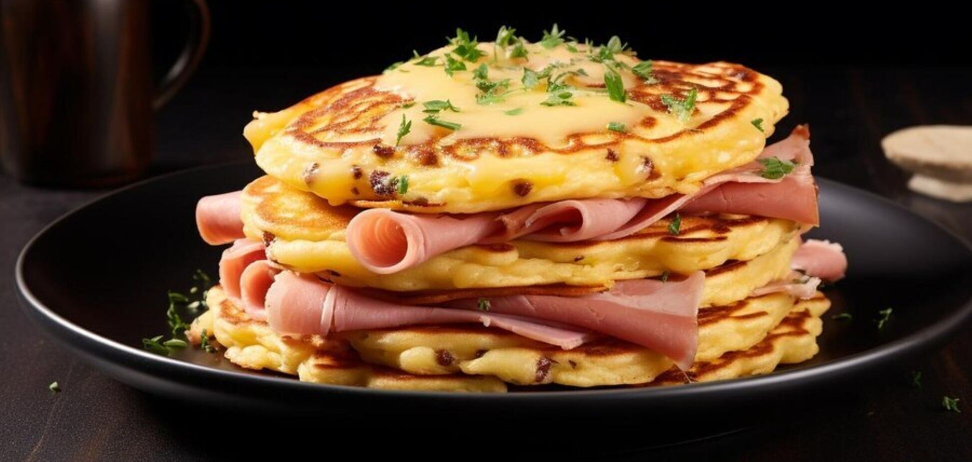 Оладки з солоною начинкою: ідеально підійдуть для перекусу дитині