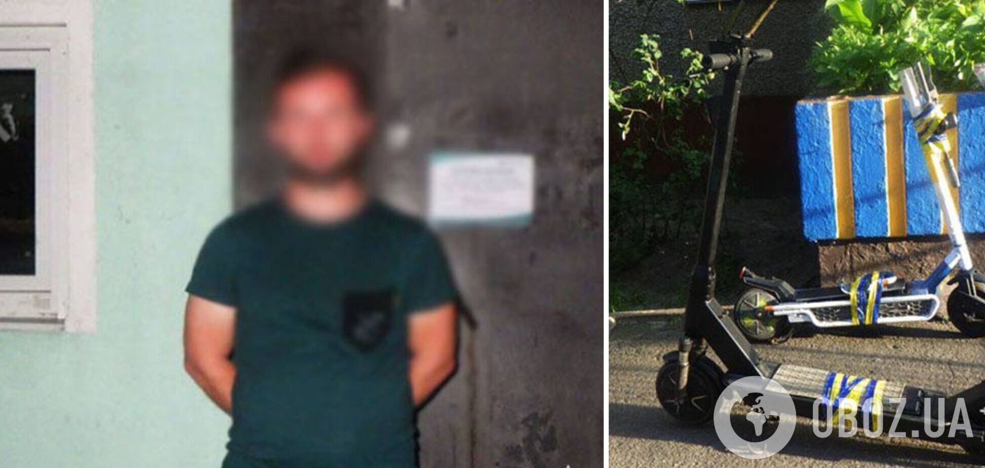 Викрадав електросамокати, а потім розбирав на запчастини для продажу: у Києві затримали зловмисника. Фото