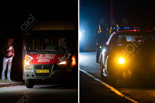 У Кривому Розі затримали водія, який збив пішохода і лишив його помирати на дорозі. Фото