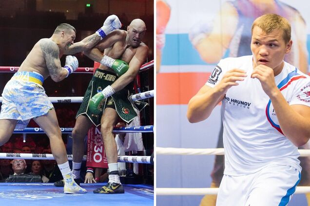 "Он же сейчас в Америке": экс-чемпион мира из РФ выдал дичь о бегстве Усика от войны в Украине перед реваншем с Фьюри