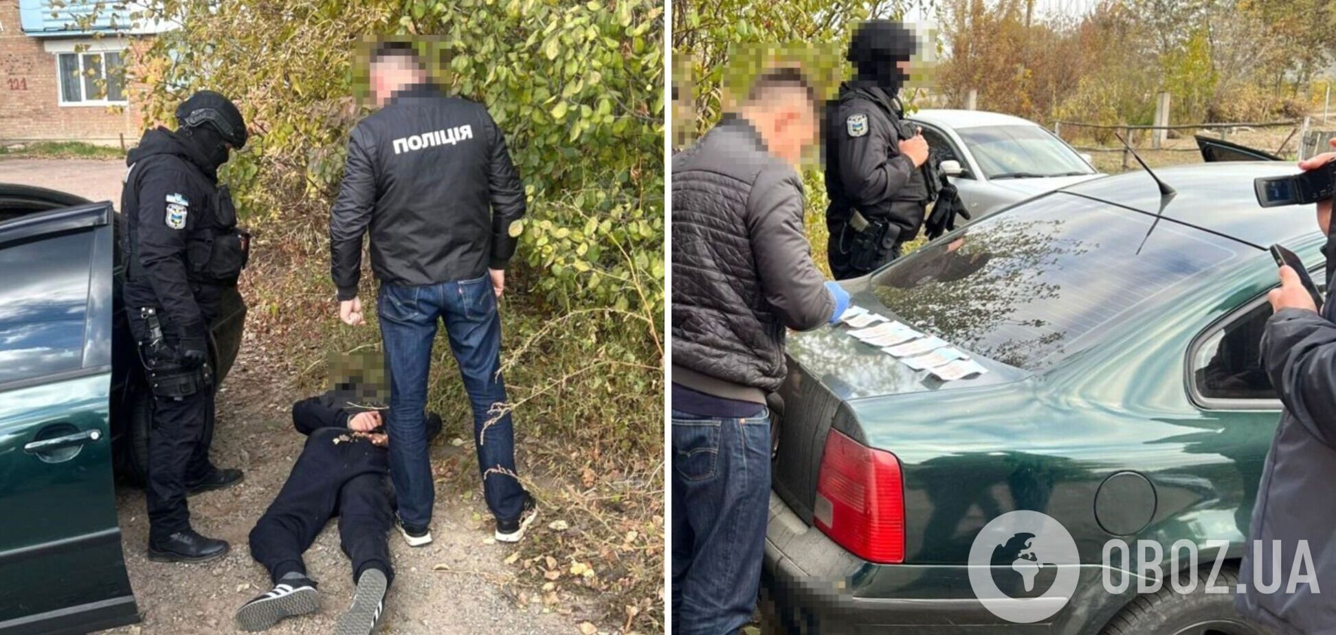 На Житомирщине задержали двух мужчин, которые "выбивали" деньги из жены военнослужащего. Фото