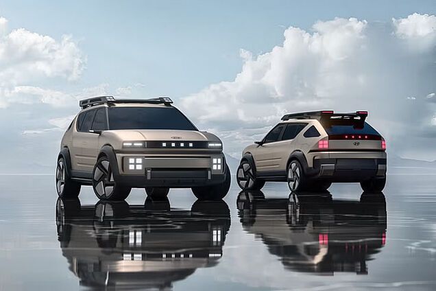 Как из будущего: Hyundai представила концепт внедорожника на водородном топливе. Фото