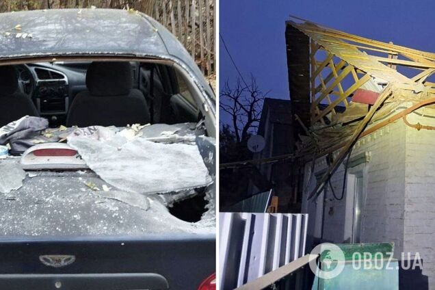 Росія атакувала Нікопольщину: потрощені будинки, авто, ЛЕП. Фото