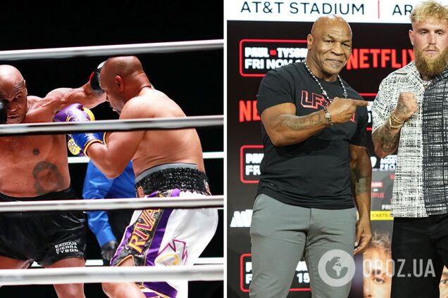 Где в Украине смотреть онлайн бокс Майк Тайсон – Джейк Пол: расписание трансляций боя