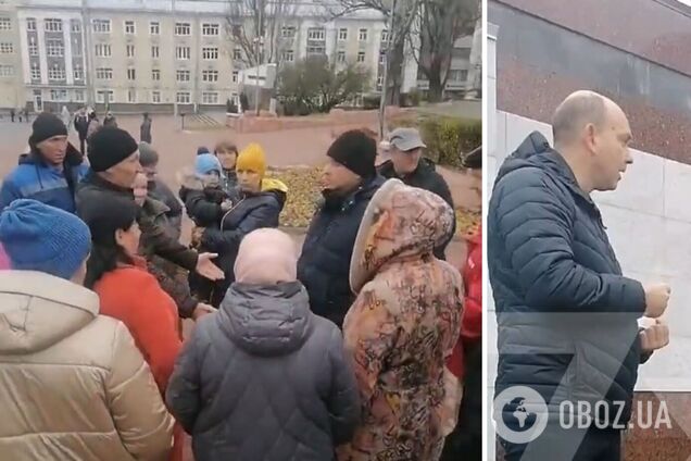 Жители Суджи вышли на митинг с требованием к властям РФ признать войну на Курщине, но их разогнали