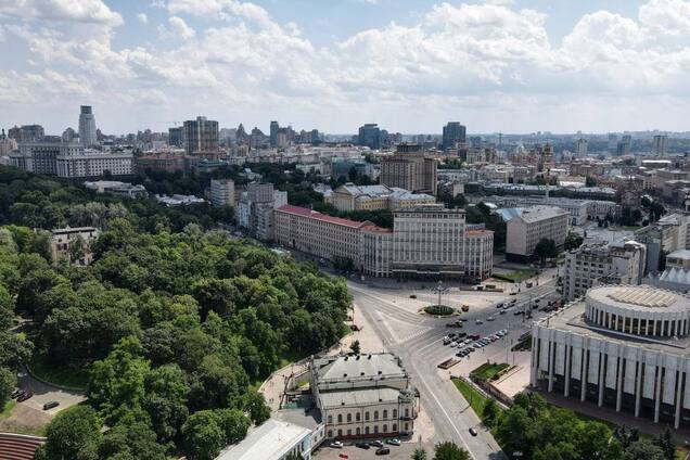 Какой была Европейская площадь в Киеве более 160 лет назад: фото, которое вас поразит