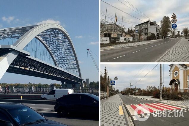 В Киеве почти закончили ремонт на подъездной улице к Подольскому мосту, однако есть серьезные проблемы. Подробности и фото