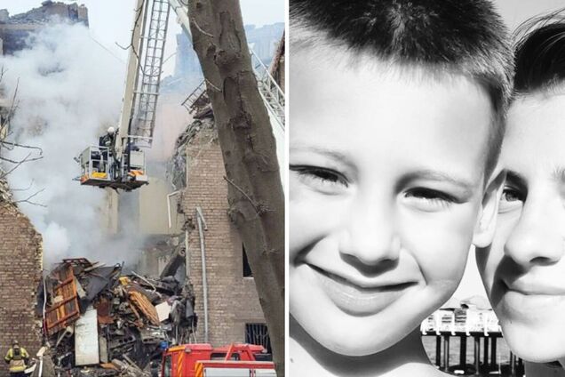 В Кривом Роге из-под завалов дома извлекли тела троих детей: из семьи выжил только отец. Фото