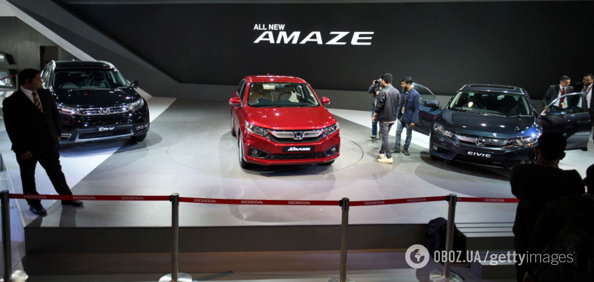 Утонченный дизайн и больше технологий: в сети показали новый бюджетный седан Honda Amaze