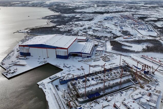 Російський проект 'Арктик СПГ 2' майже не качає газ після запровадження санкцій