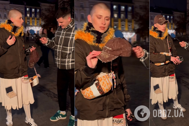 'Натулила, как дурачок на сарай'. Катя Блестка в кептарике и платье из секонда за $15 попала на видео