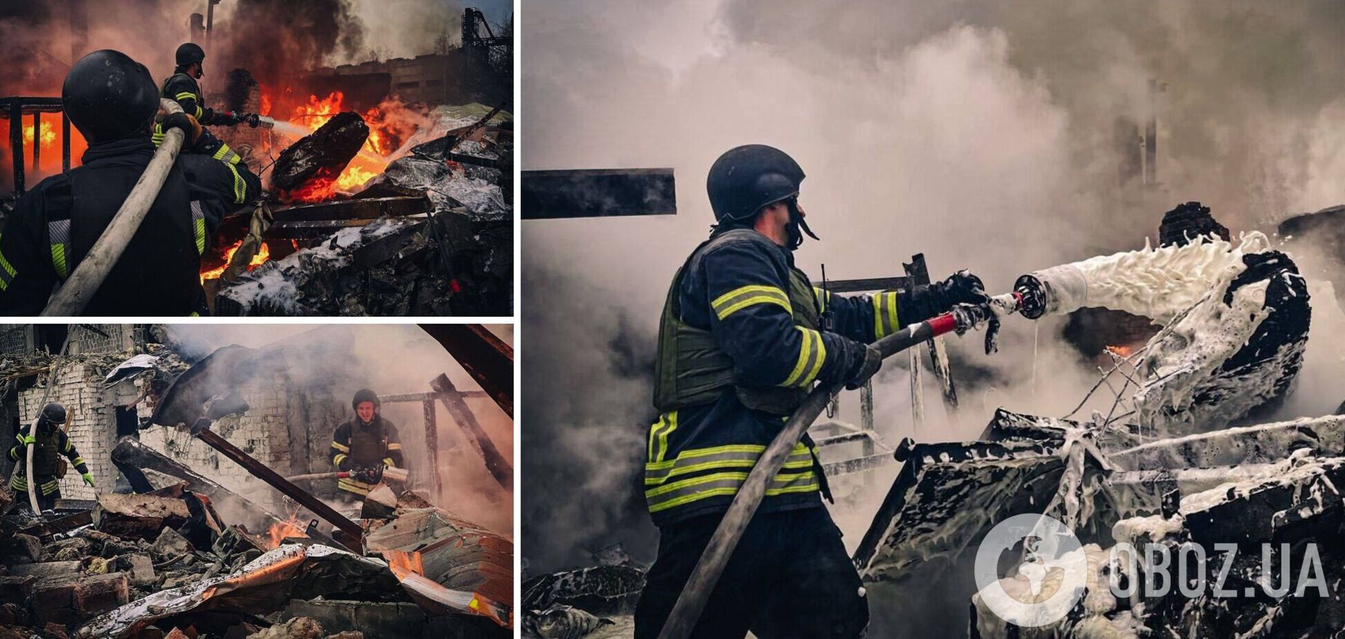 Зруйновано будівлю, є постраждалий: у КОВА розповіли про наслідки російської атаки на Київщину. Подробиці, фото та відео