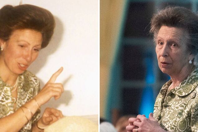 Принцесса Анна вышла в свет в платье, которое носила 30 лет назад. Фото тогда и сейчас