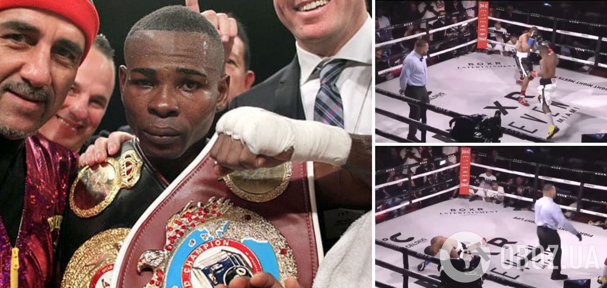 Жертва Ломаченка повернувся у ринг та переміг нокаутом у 1-му раунді чемпіонського бою. Відео