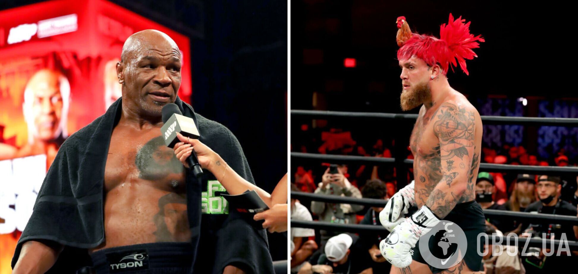 О котрій бокс Майк Тайсон – Джейк Пол: час початку бою