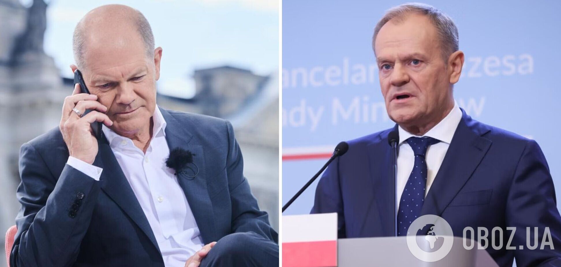 Шольц после разговора с Путиным позвонил по телефону Туску: в Польше указали на положительные моменты переговоров