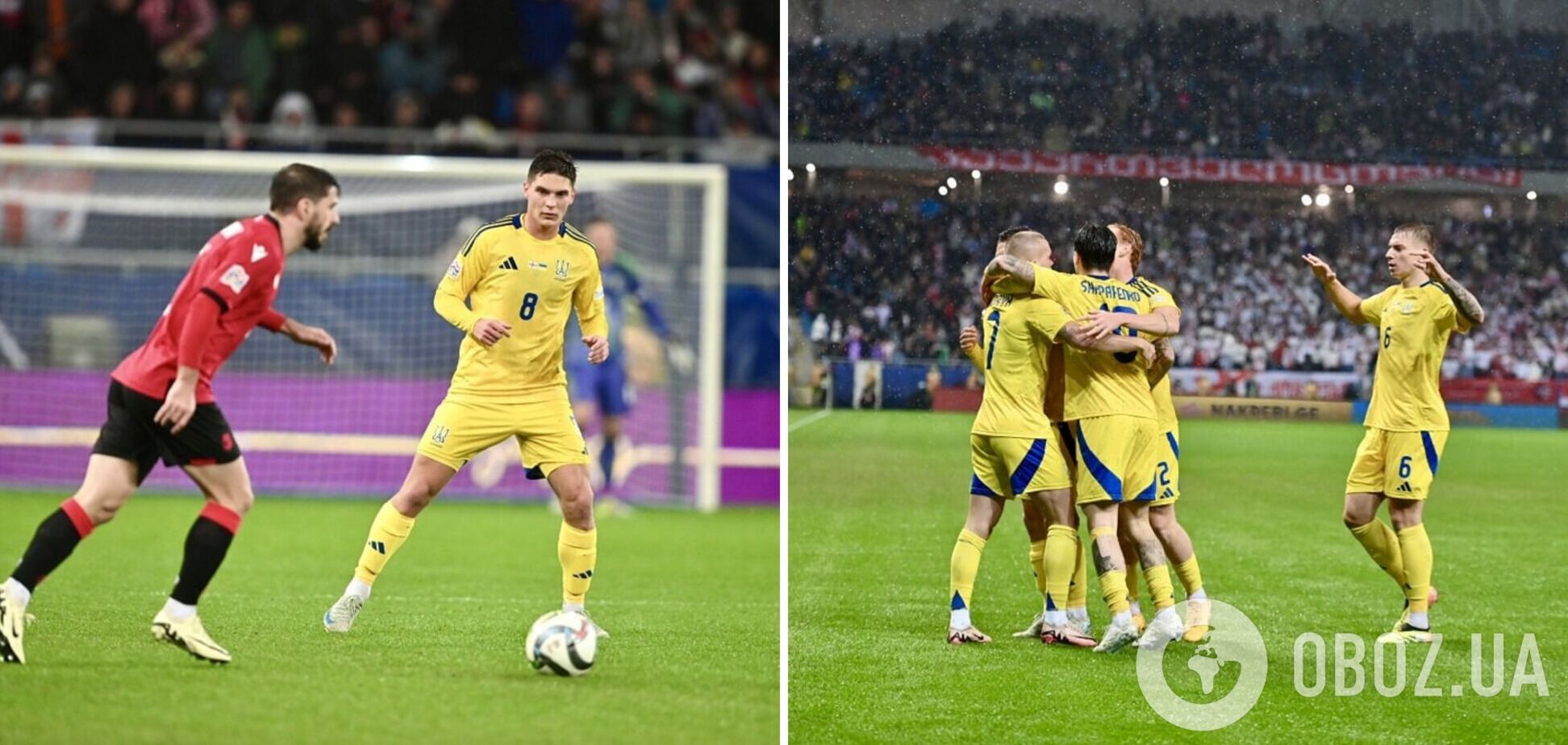 Обзор потерянной победы Украины над Грузией: ужасающая ультразащита Реброва. Все расклады перед последним туром